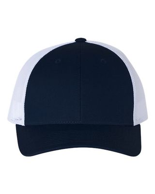 Navy-White Navy-White - Custom Hats Now