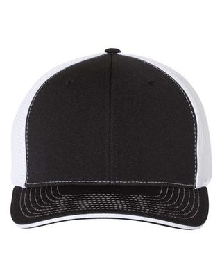 Black/ White Split Black/ White Split - Custom Hats Now
