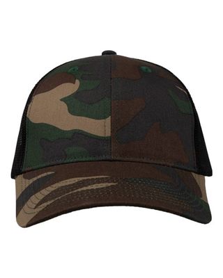 Camo/ Black Camo/ Black - Custom Hats Now
