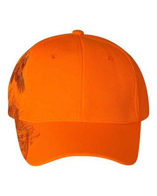 Blaze Orange - Quail - Custom Hats Now