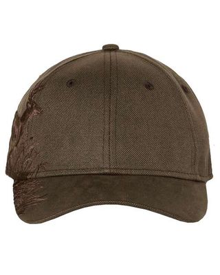Brown Waxy Canvas Brown Waxy Canvas - Custom Hats Now