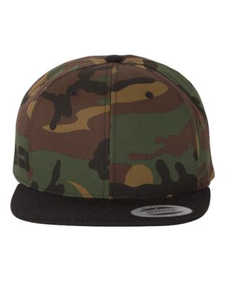 Camo/ Black Camo/ Black - Custom Hats Now