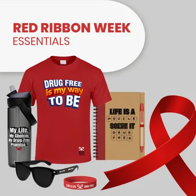 Red Ribbon Week Essentials - Custom Hats Now
