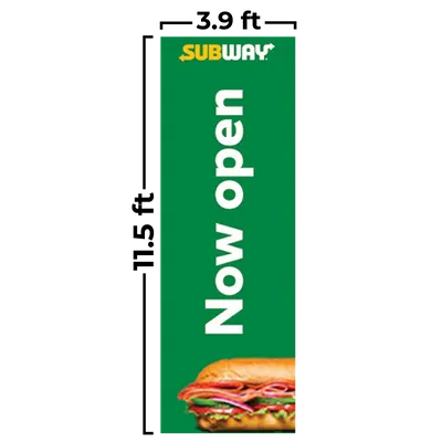 3.9 ft x 11.5 ft - Custom Hats Now