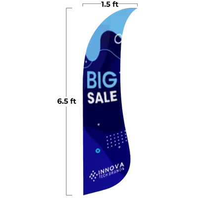 1.9 ft x 6.5 ft - Custom Hats Now