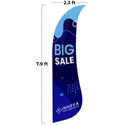 2.3 ft x 7.9 ft - Custom Hats Now