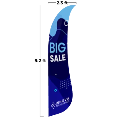 2.3 ft x 9.2 ft - Custom Hats Now