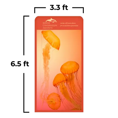 3.3 x 6.5 ft - Custom Hats Now