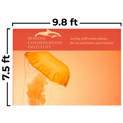 9.8 x 7.5 ft - Custom Hats Now