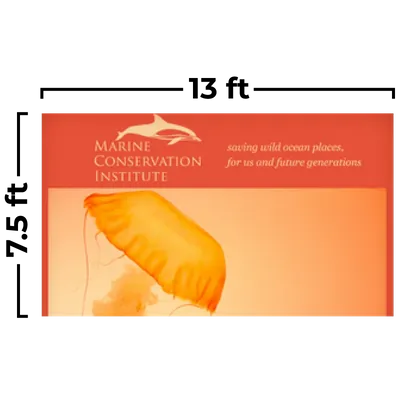 13 x 7.5 ft - Custom Hats Now