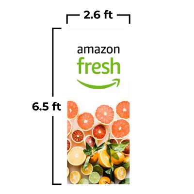 2.6 x 6.5 ft - Custom Hats Now