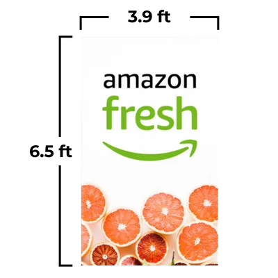 3.9 x 6.5 ft - Custom Hats Now