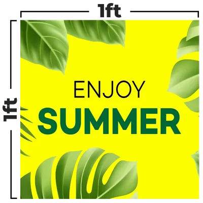 1 ft x 1 ft - Custom Hats Now