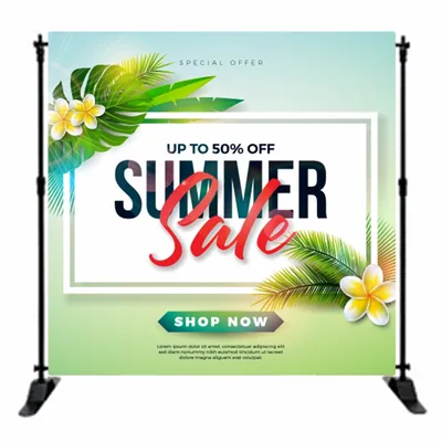 Top & Bottom Pole Pocket - Custom Hats Now