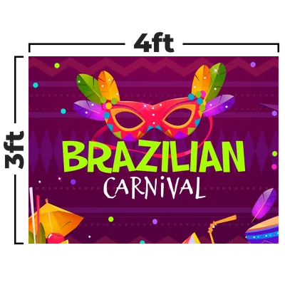 4 x 3 ft - Custom Hats Now