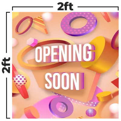 2 x 2 ft - Custom Hats Now