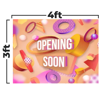 4 x 3 ft - Custom Hats Now