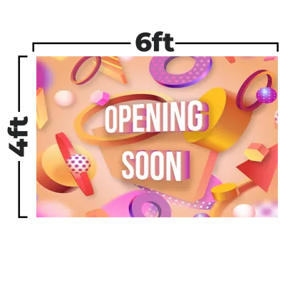 6 x 4 ft - Custom Hats Now