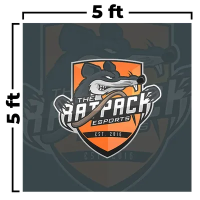 5 x 5 ft 5 x 5 ft - Custom Hats Now