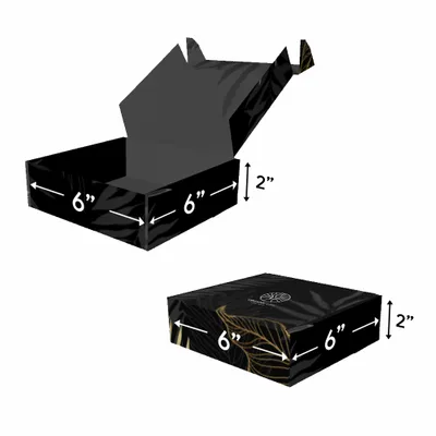 6 in x 6 in x 2 in 6 in x 6 in x 2 in