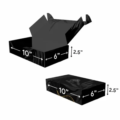 10 in x 6 in x 2.5 in 10 in x 6 in x 2.5 in