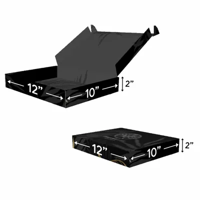 12 in x 10 in x 2 in 12 in x 10 in x 2 in