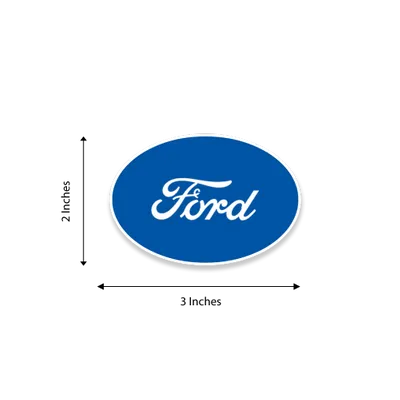 3 in x 2 in - Custom Hats Now