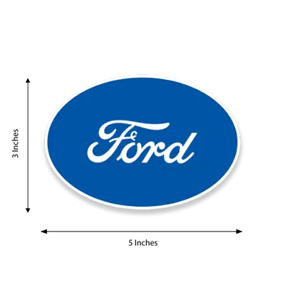 5 in x 3 in - Custom Hats Now