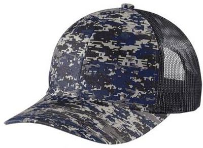 Rich Navy Digi/ Grey Steel Rich Navy Digi/ Grey Steel - Custom Hats Now
