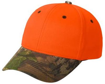 Orange Blaze/ Mossy Oak New Break-Up Orange Blaze/ Mossy Oak New Break-Up - Custom Hats Now