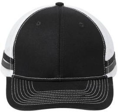 Black/ Grey Steel/ White Black/ Grey Steel/ White - Custom Hats Now