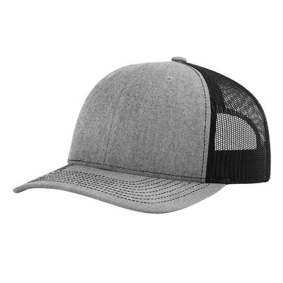 HEATHER GRAY/ BLACK HEATHER GRAY/ BLACK - Custom Hats Now