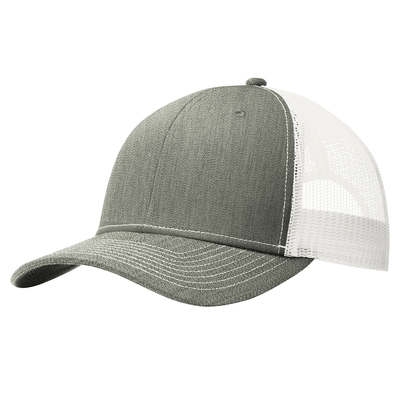 Heather Grey/ White Heather Grey/ White - Custom Hats Now
