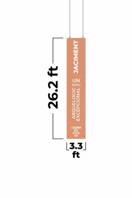 3.3 ft x 26.2 ft - Custom Hats Now