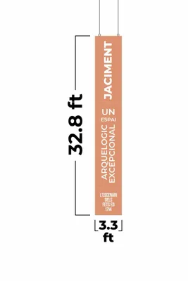 3.3 ft x 32.8 ft - Custom Hats Now