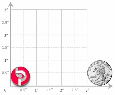 0.75 inch - Custom Hats Now