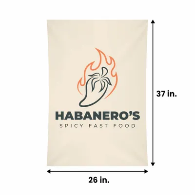 26 in. x 37 in. - Custom Hats Now