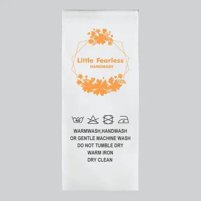 Satin Label - Custom Hats Now