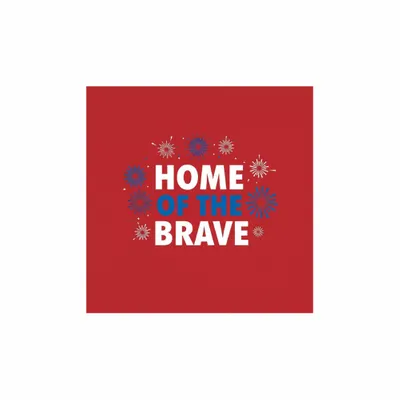 6.5 in x 6.5 in - Custom Hats Now