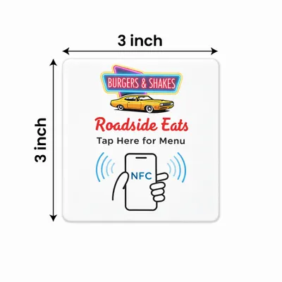 3 x 3 in - Custom Hats Now