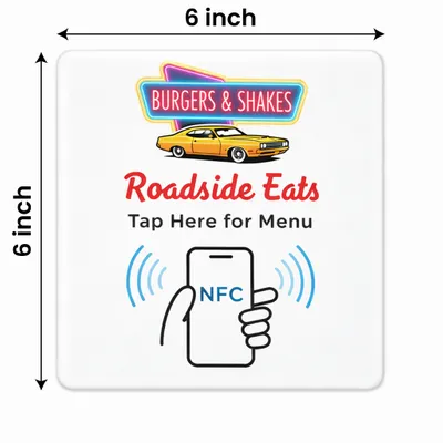 6 x 6 in - Custom Hats Now