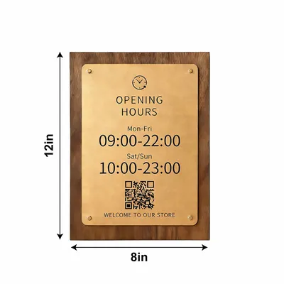 8 in × 12 in - Custom Hats Now