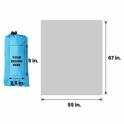 55in x 67in - Custom Hats Now