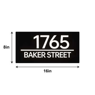 8 in × 16 in - Custom Hats Now