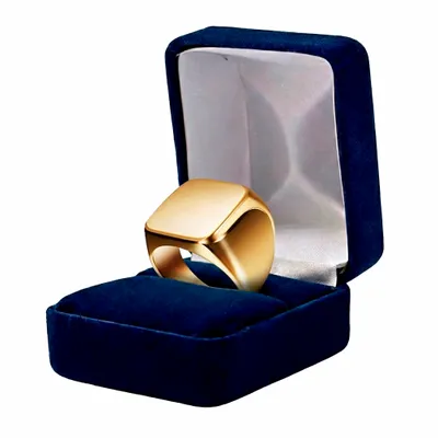 Blue Velvet Box - Custom Hats Now