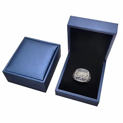 Blue PU Box - Custom Hats Now