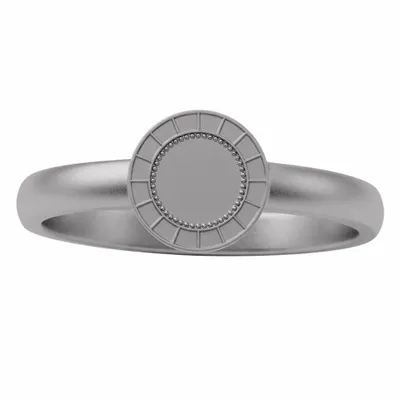 Matte Nickel Plating - Custom Hats Now