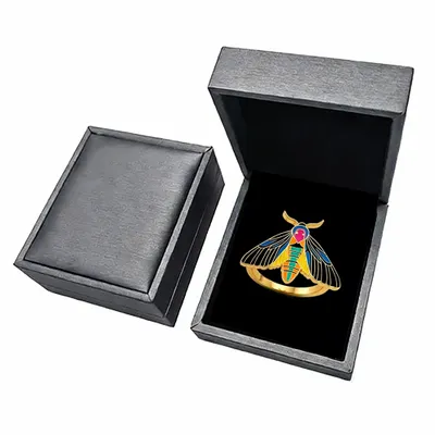 Silver PU Box - Custom Hats Now