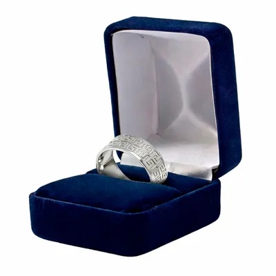 Blue Velvet Box - Custom Hats Now