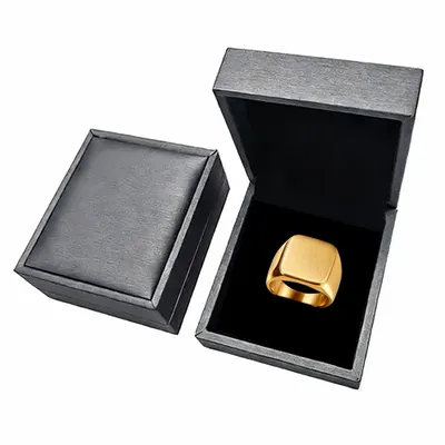 Silver PU Box - Custom Hats Now